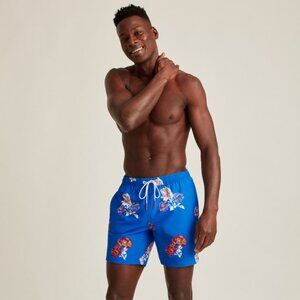 Bonobos Riviera Recycled Swim Trunks Shorts Ludgate Floral Printed S New 257225